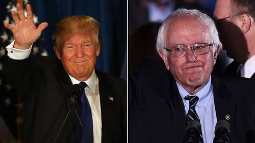 US presidential election: D. Trump and Democrat B. Sanders win New Hampshire primary  - ảnh 1